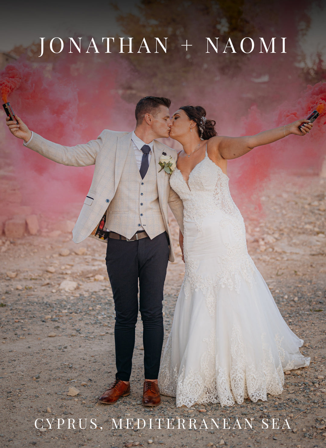 Jonathan & Naomi's Wedding in Cyprus, Mediterranean Sea